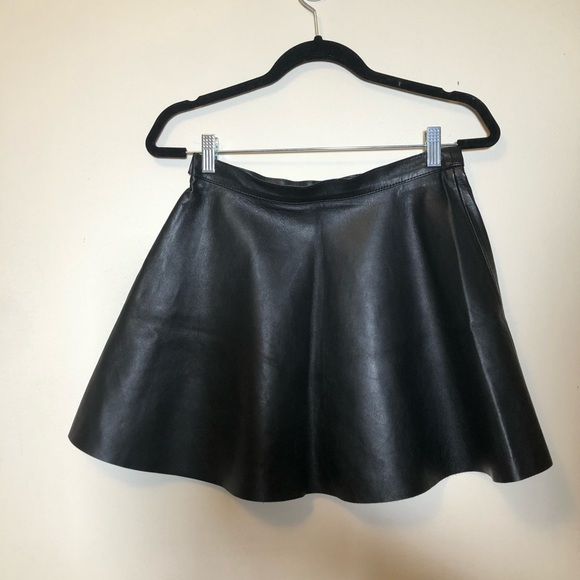 American apparel 100% lambskin mini tennis skirt m - Picture 6 of 10